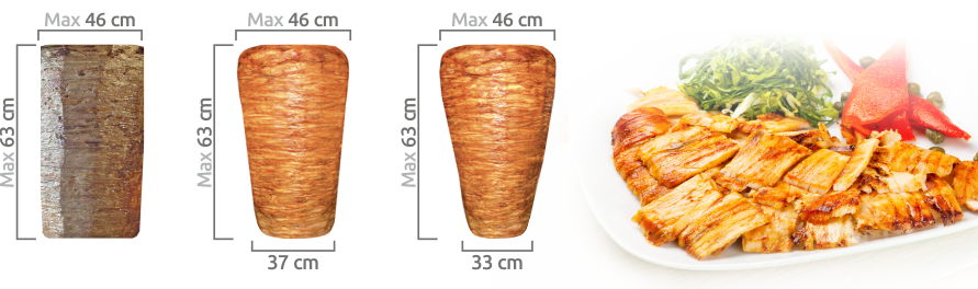 Potis Döner-Roboter 80 – Automatisierte Präzision für höchste Effizienz in der Gastronomie Potis - CPGASTRO
