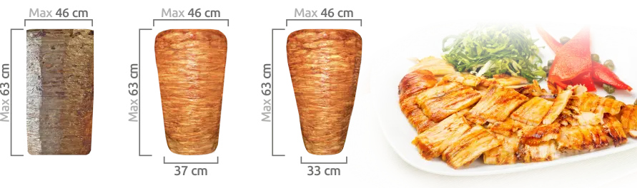 Potis Döner-Roboter 80 – Automatisierte Präzision für höchste Effizienz in der Gastronomie Potis - CPGASTRO