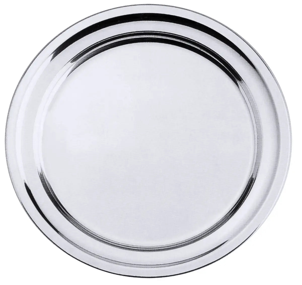 Edelstahl Bratenplatte rund 21 cm - CPGASTRO