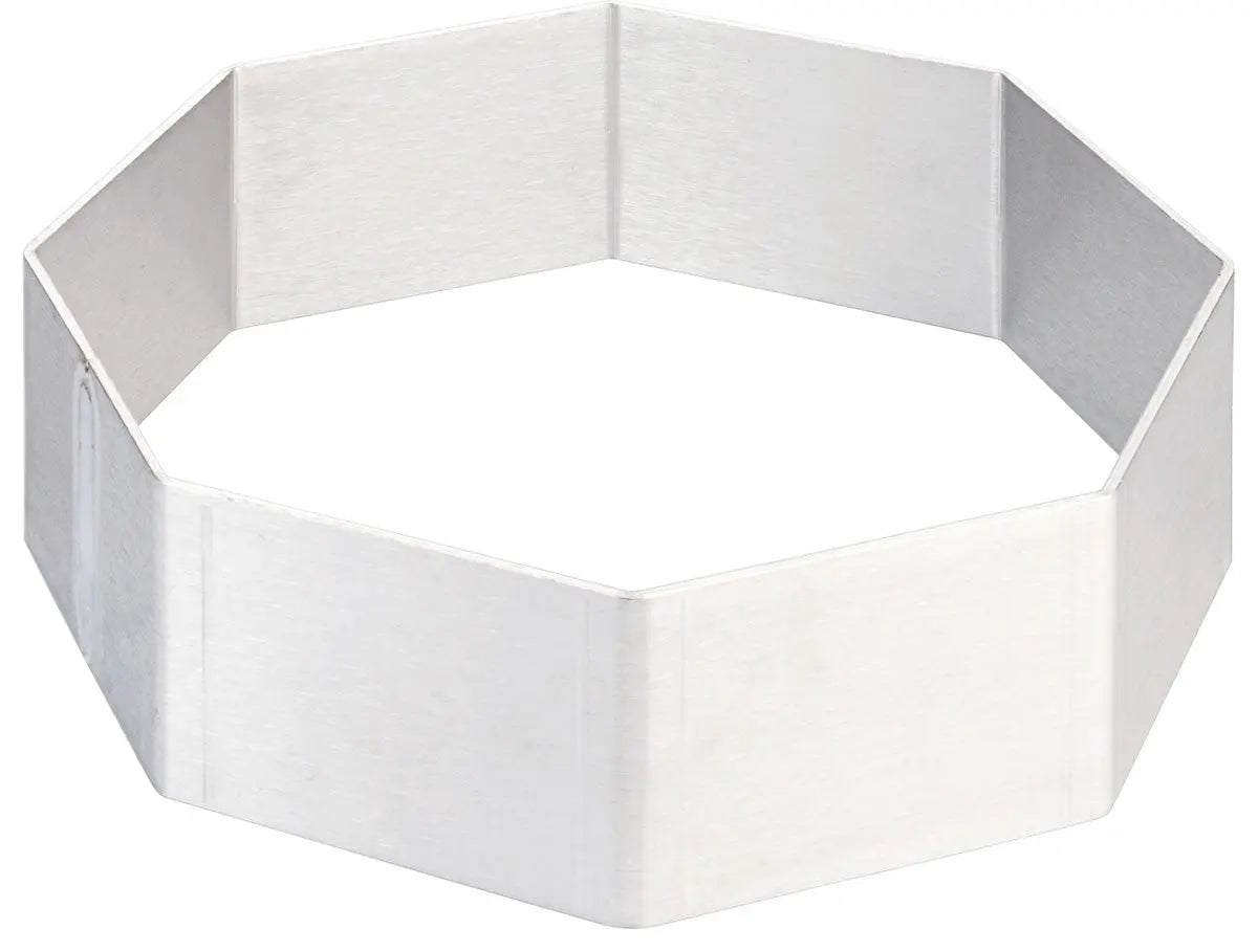 Tortenring achteckig Aluminium Contacto - CPGASTRO