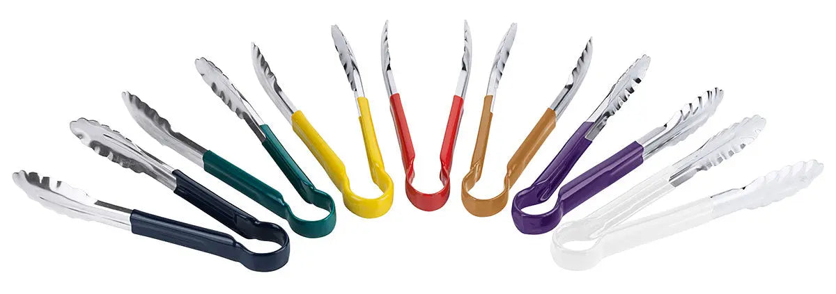 Edelstahl Küchenzange 30 cm HACCP / 7 Farben Contacto - CPGASTRO