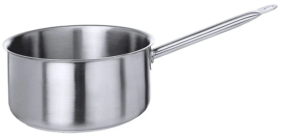 Edelstahl Stielkasserolle niedrig 14-28 cm Contacto - CPGASTRO