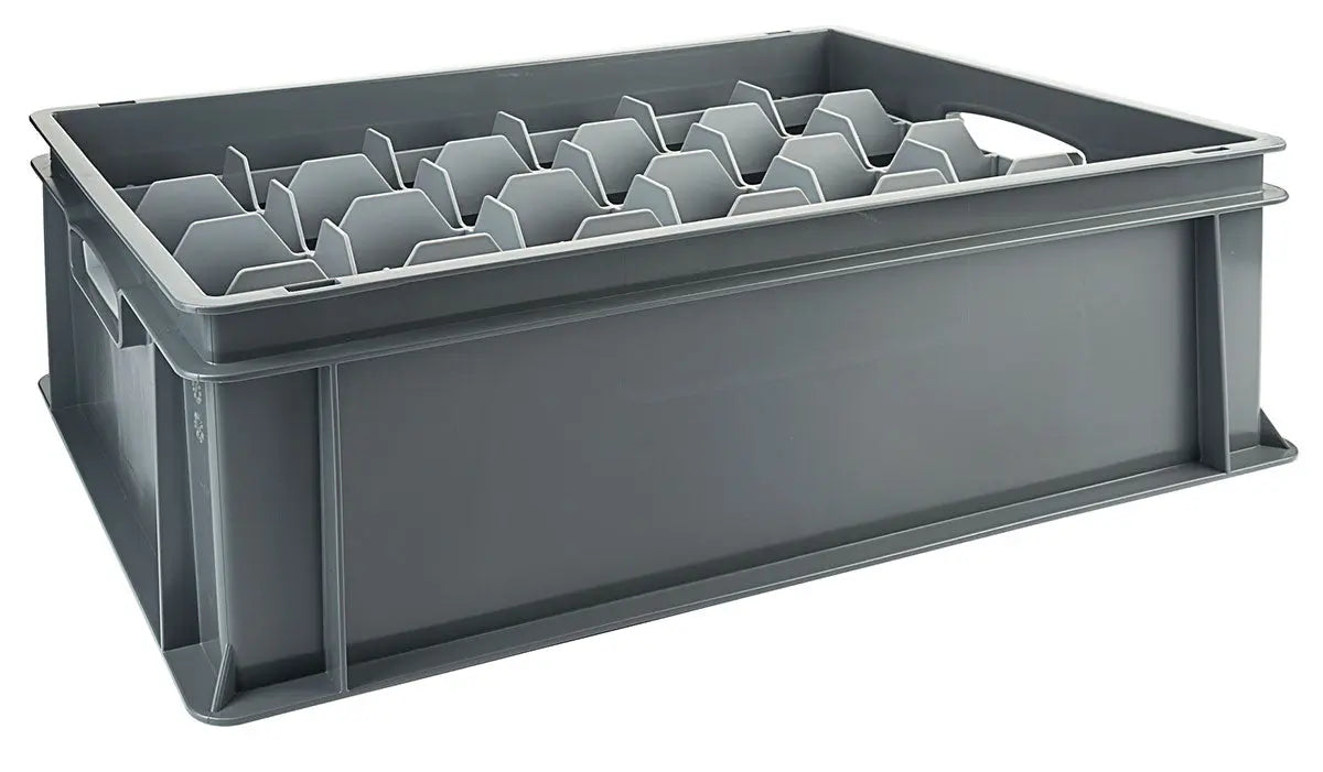 Einsatz für 40 Gläser unten für Transportkästen 60 x 40 cm Contacto - CPGASTRO
