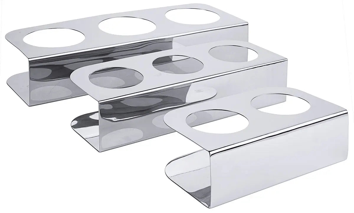 Edelstahl Gestell für Quetschflaschen 5,5-7,2cm 2 / 3 Loch Contacto - CPGASTRO