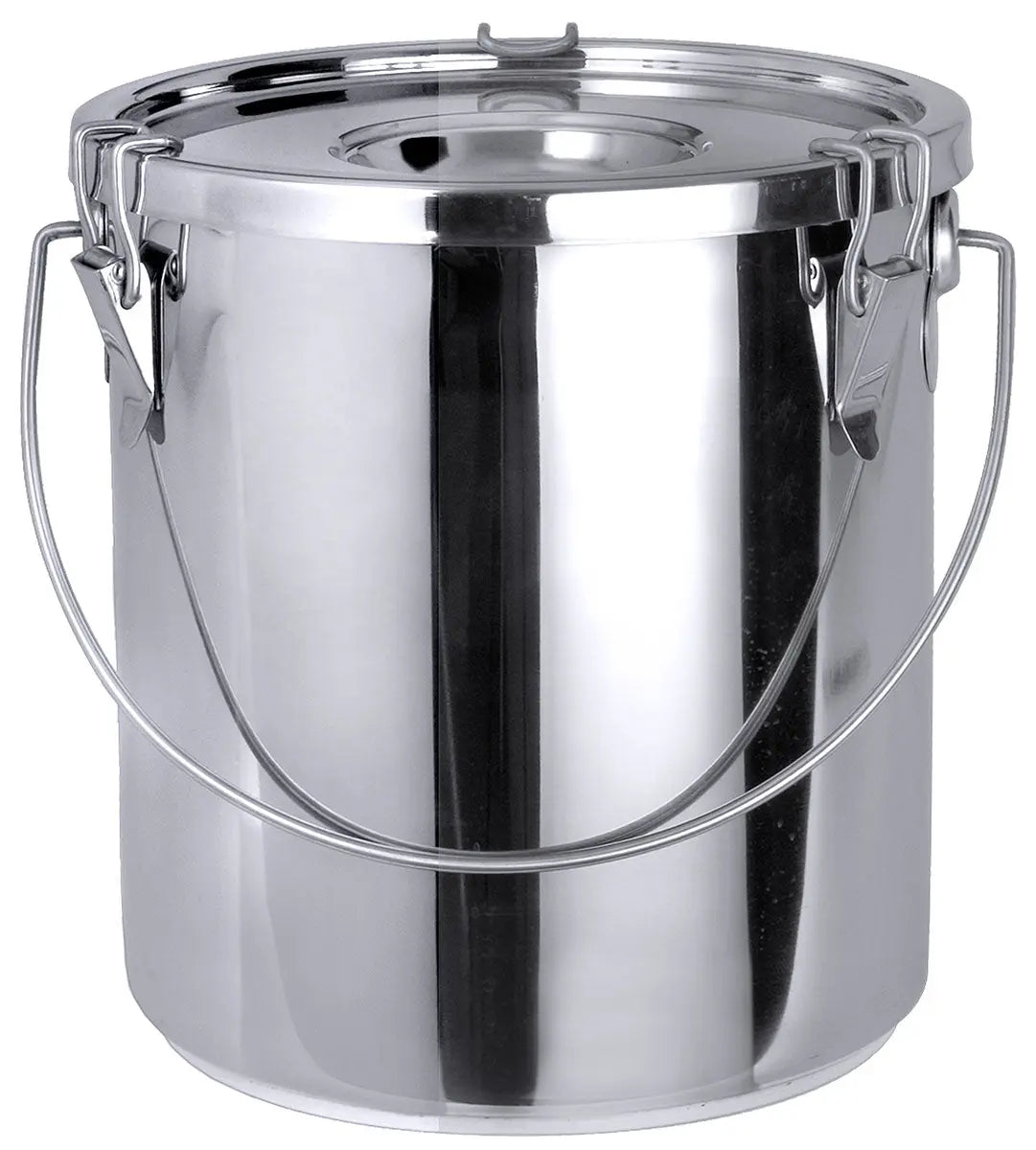 Edelstahl Transporteimer 6,5 bis 15,5 Liter mit Deckel - CPGASTRO
