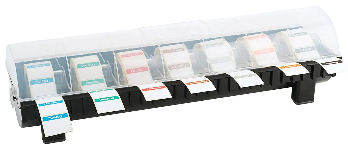 Etikettenspender für 7 Rollen HACCP Etiketten - CPGASTRO