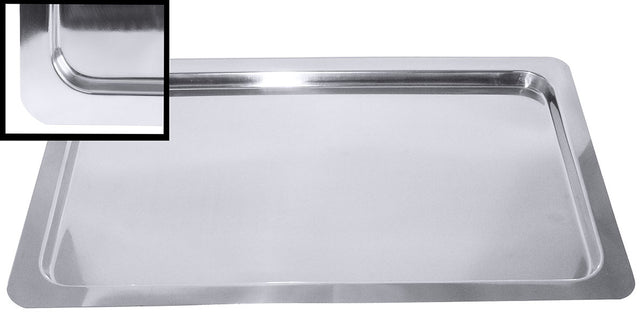 GN Tablett GN 1/1 Edelstahl 53x32,5 cm Contacto - CPGASTRO