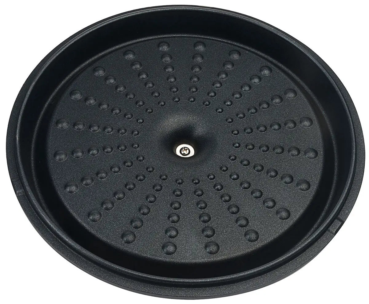 Aluminiumguss Cocotte Schmorkochtopf rund 28 cm grün AluChef - CPGASTRO