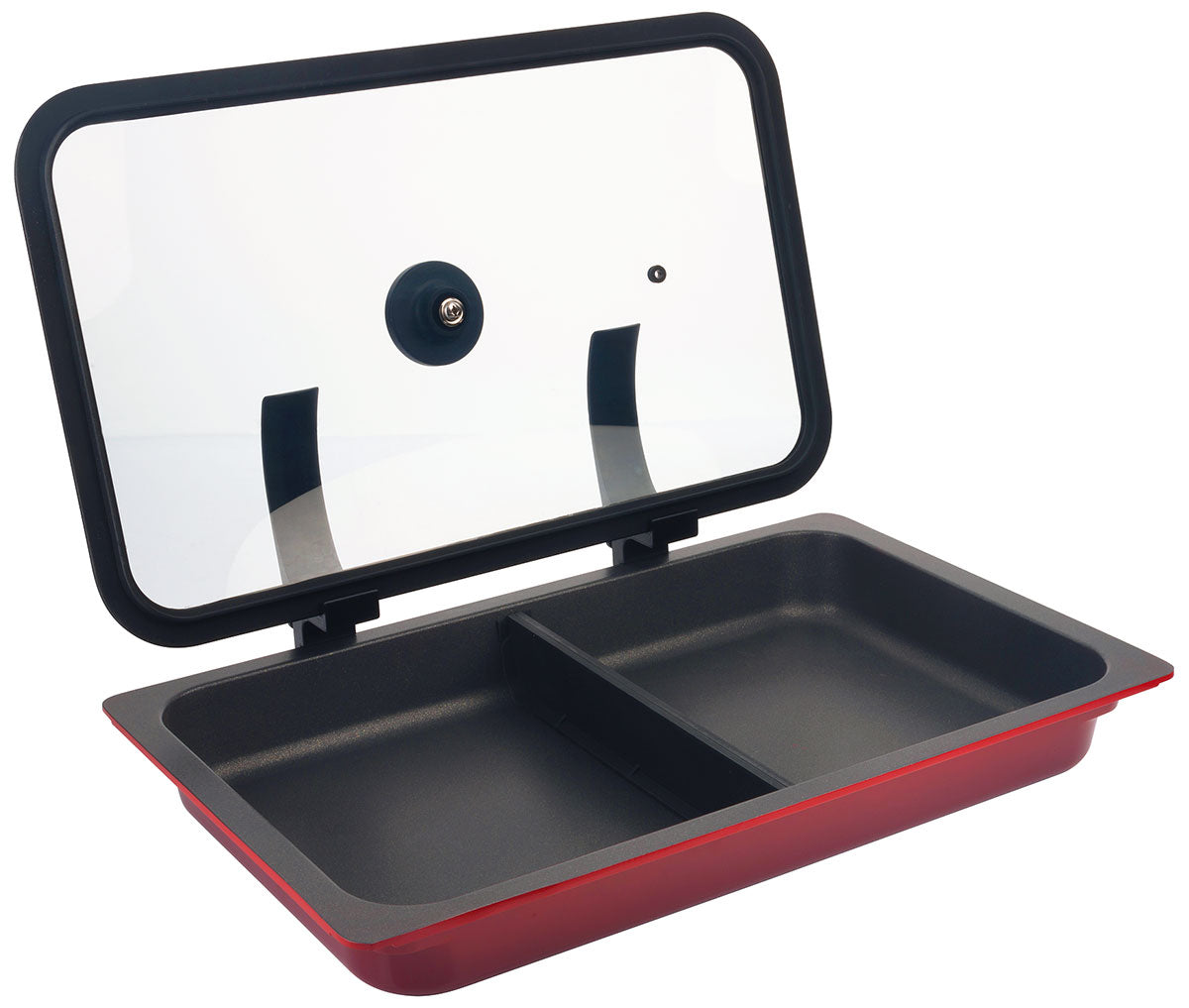 Deckelhalter ( Set mit 2 Stück) für Bräter AluChef® Glasdeckel