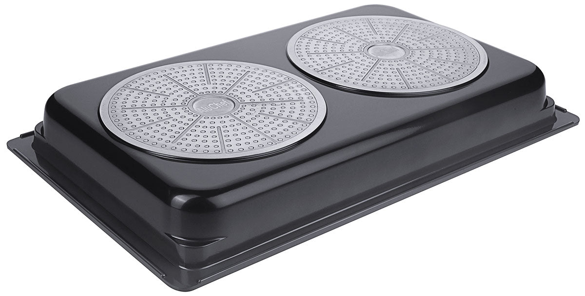 AluChef® Bräter GN 1/1 schwarz/black schwarz/black Contacto - CPGASTRO