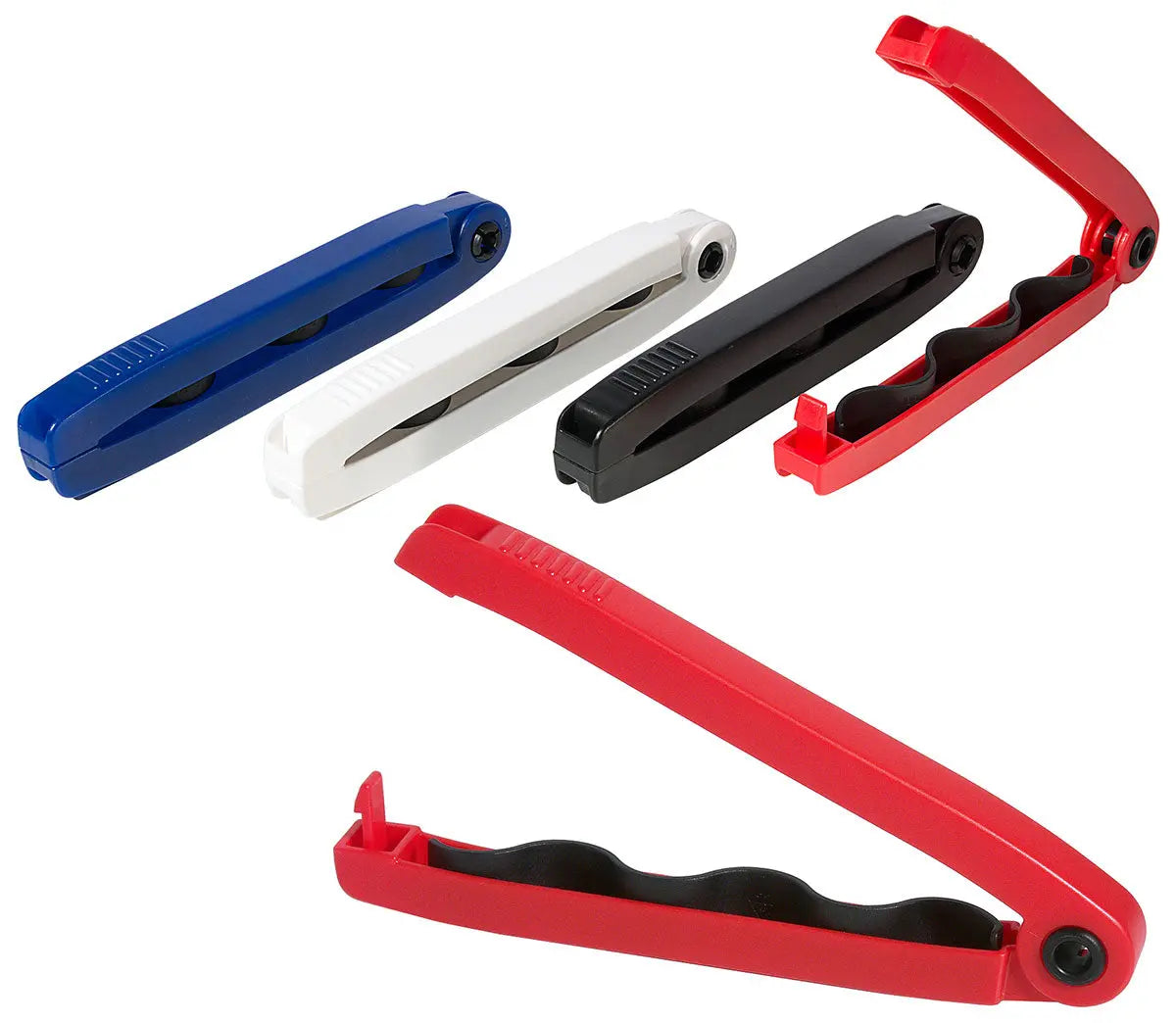 Beutelklammer 24cm weiß / schwarz / blau / rot twixit! Mega ( 1 Stück ) - CPGASTRO