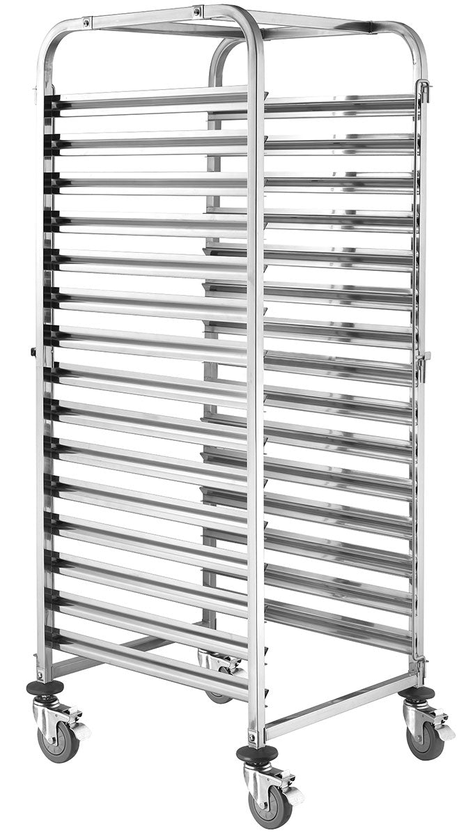 Edelstahl Regalwagen GastroNorm Behälter 2/1 Contacto - CPGASTRO