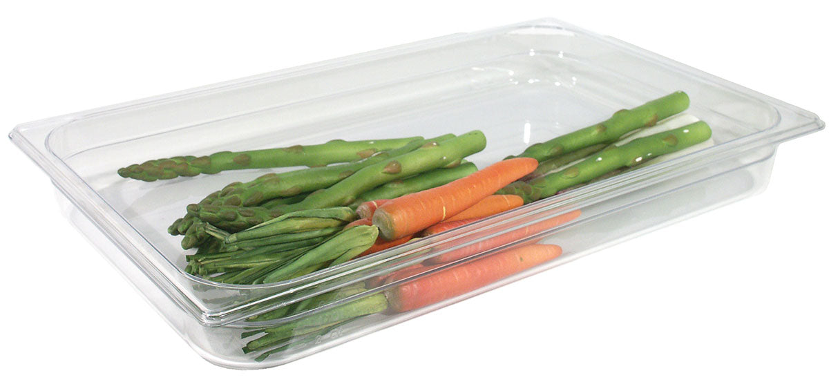 GN-Behälter aus Polycarbonat klar transparent Tiefe 65-200mm Contacto - CPGASTRO