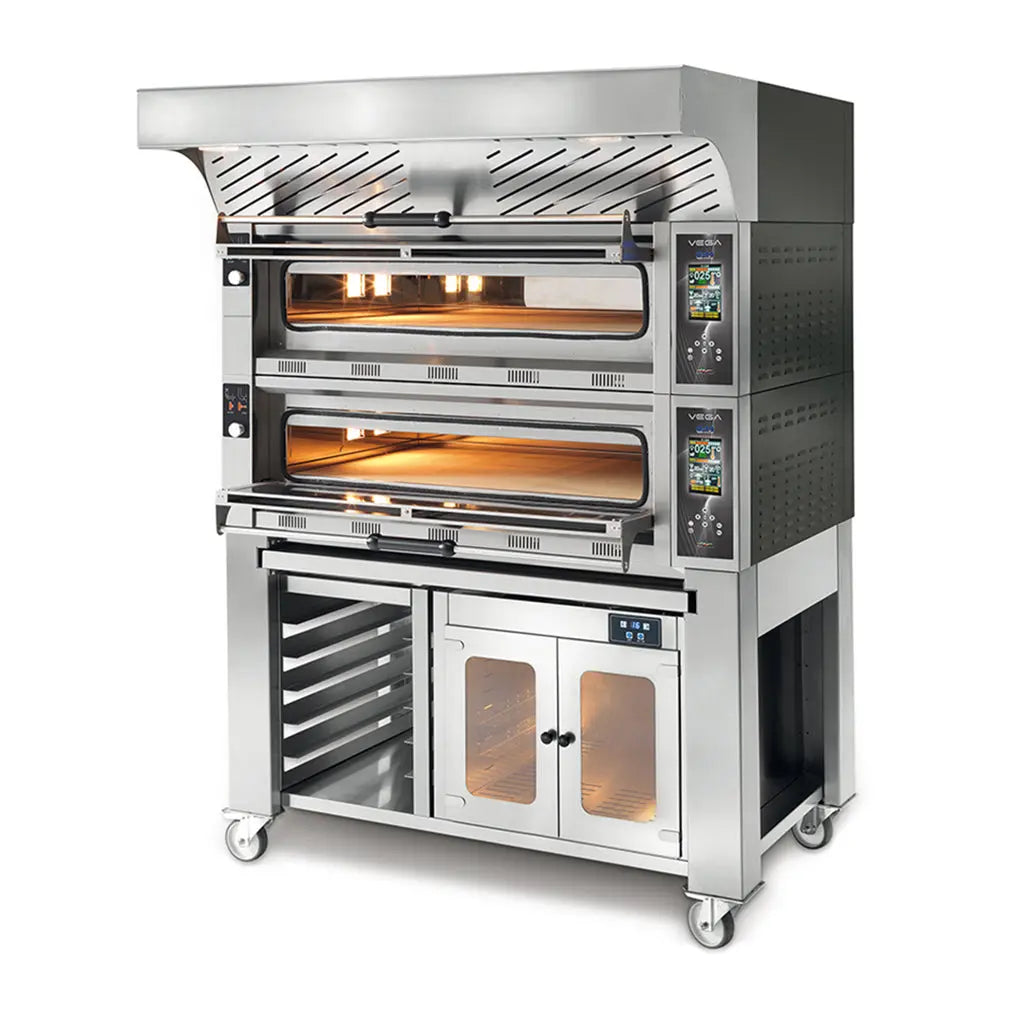 GAM Vega E9 Vollschamott Elektro-Pizzaofen – Hochleistungs-Ofen für traditionelle Steinofenqualität GAM - CPGASTRO