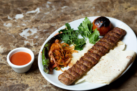 Grillspieß Adana Sis 60 x 2 x 0,25 cm Edelstahl Gastronics - CPGASTRO
