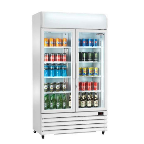 Glastürkühlschrank Display AKE750RG 670 Liter Gastronics - CPGASTRO