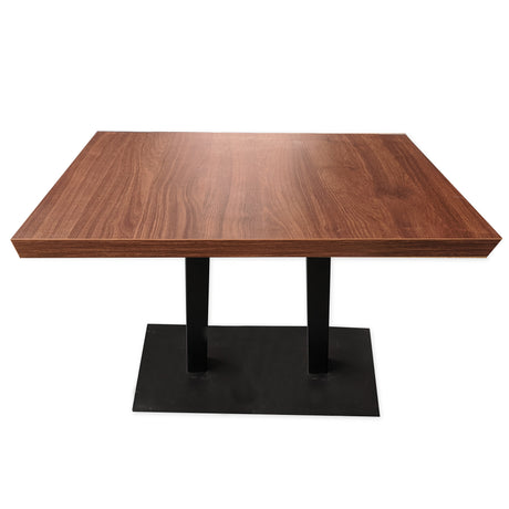 Tisch MT 1001 Eiche 110x70 Säulen Gestell Bistrotisch Antalya Gastronics - CPGASTRO