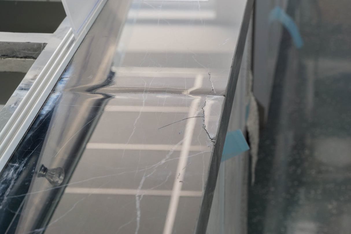 Salattheke mit Aufsatzvitrine 188 cm Gastronics - CPGASTRO