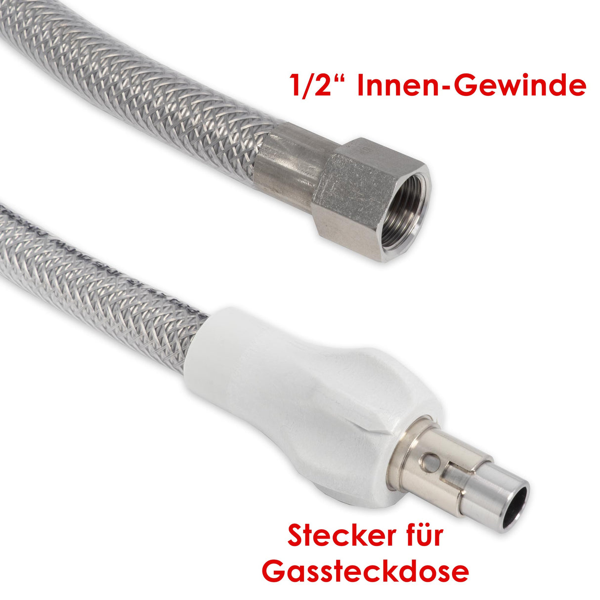 Allgas Gasschlauch Erdgas Schlauch für Gassteckdose Gastronics - CPGASTRO