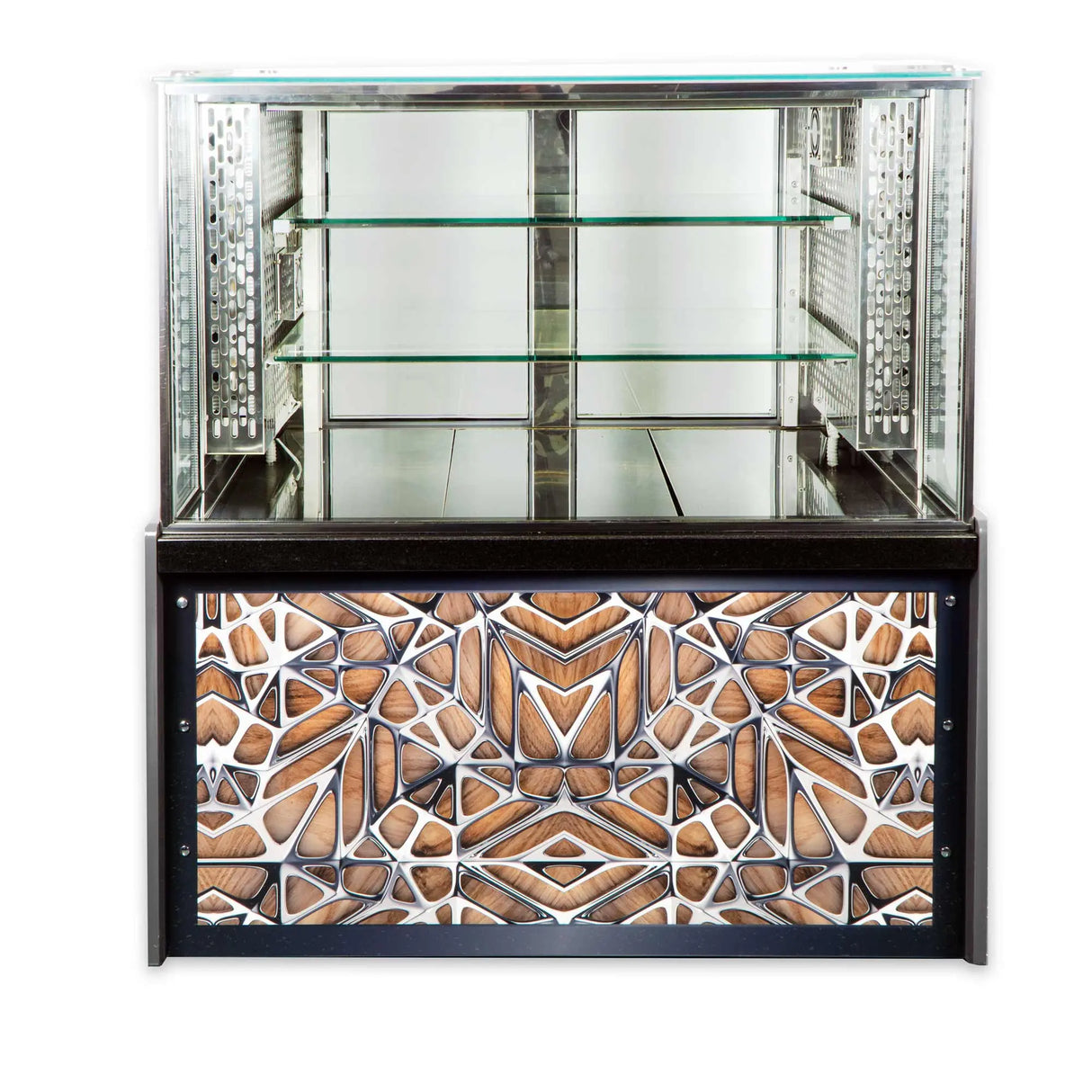Fleischtheke Doppelverglasung LED Dekor 120 cm Gastronics - CPGASTRO