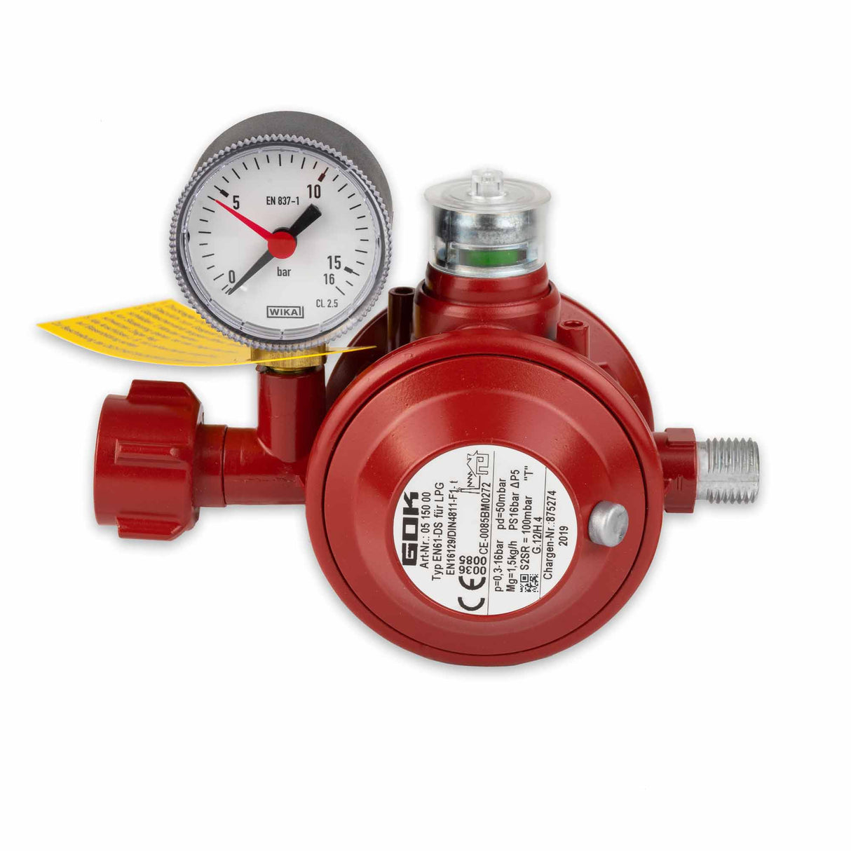 GOK Druckminderer LPG Propan Gas Gastronics - CPGASTRO