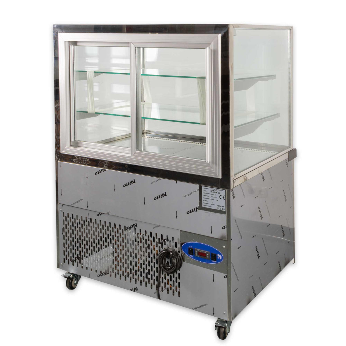 Gebäcktheke Kühltheke LED Dekor 120 cm OHNE Verkleidung Gastronics - CPGASTRO