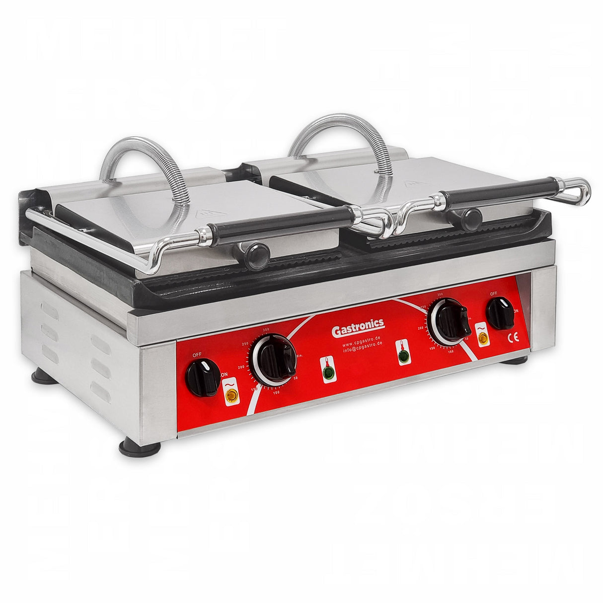 Kontaktgrill Gastronics KG5530DG Toaster Tischgrill Multigrill oben gerillt unten glatt Gastronics - CPGASTRO