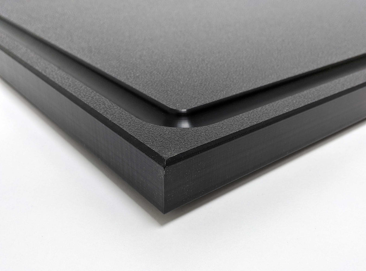Schneidebrett Bar 50 x 30 cm Schwarz HDPE Gastronics - CPGASTRO
