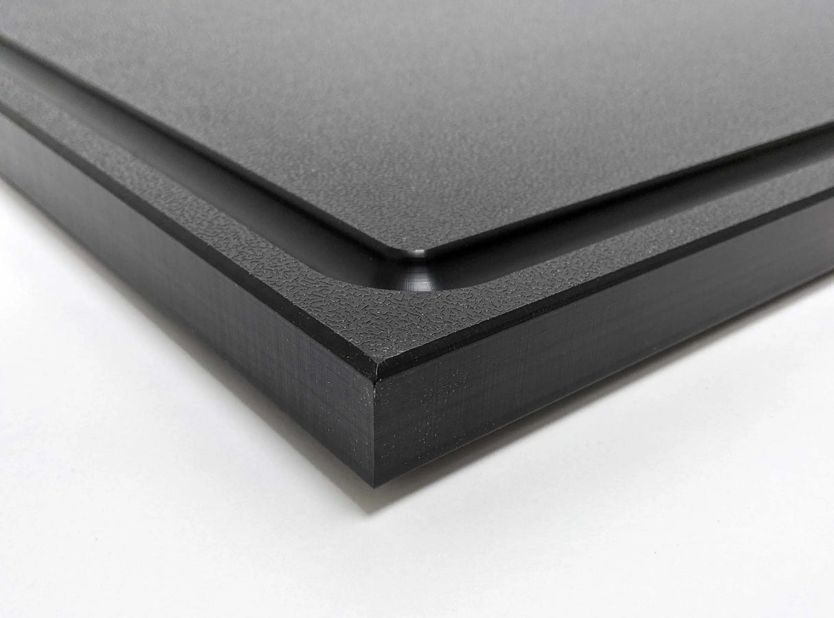 Schneidebrett Bar 50 x 30 cm Schwarz HDPE Gastronics - CPGASTRO