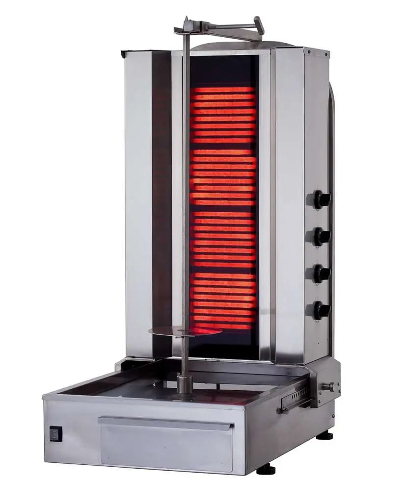 Döner -/ Gyrosgrill 4 Ceranfelder Elektrisch Gastronics - CPGASTRO