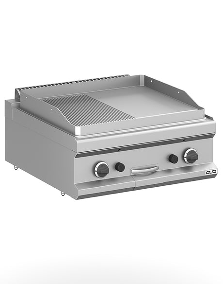 MBM Grillplatte ½ glatt und ½ gerillt 8 / 11 kW MBM - CPGASTRO