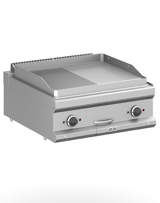 MBM Grillplatte ½ glatt und ½ gerillt 8 / 11 kW MBM - CPGASTRO