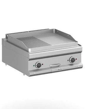 MBM Grillplatte ½ glatt und ½ gerillt 8 / 11 kW - CPGASTRO