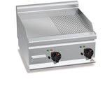 Berto's Grillplatte ½ glatt und ½ verchromt 8 kW Berto's - CPGASTRO