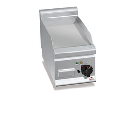 Berto's Grillplatte glatt verchromt 4 kW - CPGASTRO