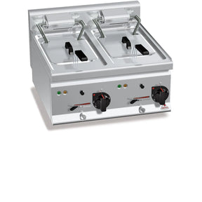 Berto's Fritteuse Elektro 60 x 60 10 + 10 Liter - CPGASTRO