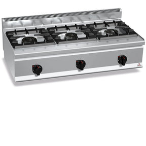 Berto's Gasherd 3 Kochplatten HIGH 31 kW - CPGASTRO