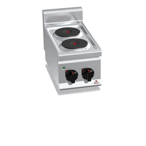 Berto's Elektroherd 2 Kochplatten 4 kW - CPGASTRO