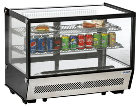 Aufsatz-Kühlvitrine mit 2 Etagen - CPGASTRO