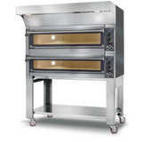 GAM Antares M44 Vollschamott Elektro-Pizzaofen – Doppelkammer - Höchste Backqualität für professionelle Pizzerien - CPGASTRO