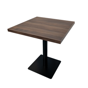 Esstisch Säulentisch Tisch Restaurant Gastronomie Dunkelbraun 70x70 - CPGASTRO