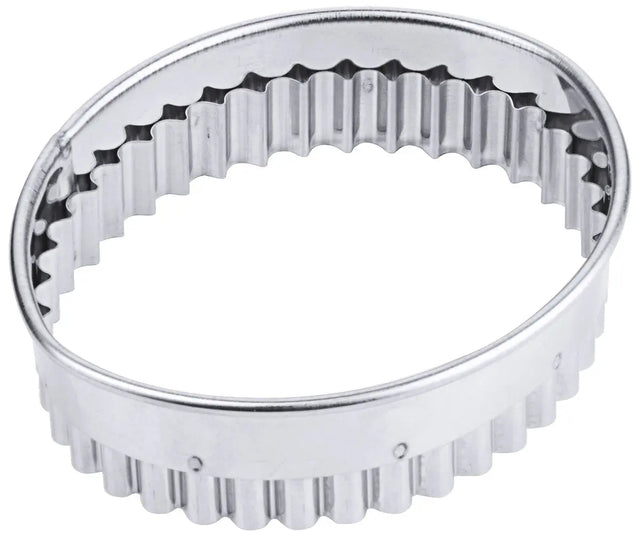 Ausstechform Edelstahl Ausstecher oval gezackt Contacto - CPGASTRO