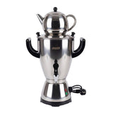 Samowar 5 L Semaver Edelstahl Teekocher Teemaschine Elektrisch für Gastronomie & Haushalt Caytime - CPGASTRO