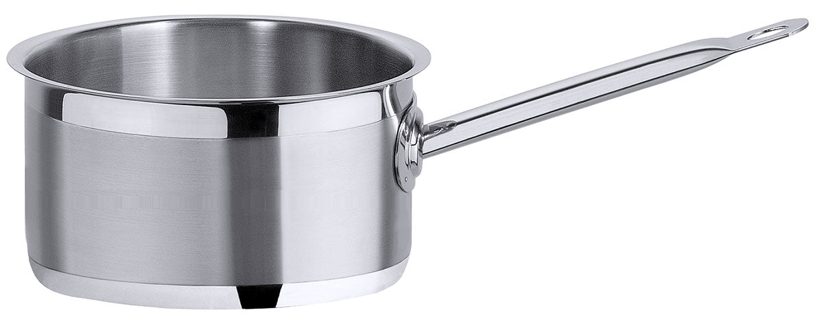 Edelstahl Stielkasserolle hoch mit Rohrgriff Ø 16-24 cm / Serie 2200 Contacto - CPGASTRO