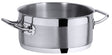 Edelstahl Bratentopf flache Form Ø 16-50 cm / Serie 2200 Contacto - CPGASTRO