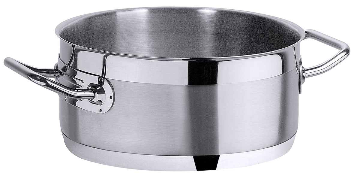 Edelstahl Bratentopf flache Form Ø 16-50 cm / Serie 2200 Contacto - CPGASTRO