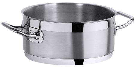 Edelstahl Bratentopf flache Form Ø 16-50 cm / Serie 2200 Contacto - CPGASTRO