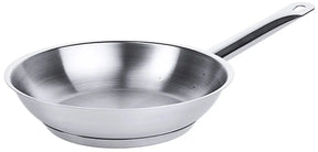 Edelstahl Bratpfanne mit Rohrgriff Ø 20-32 cm - CPGASTRO
