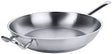 Edelstahl Bratpfanne mit Rohrgriff & Gegengriff Ø 36-40 cm Contacto - CPGASTRO