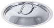 Edelstahl Deckel für Ø 12-50cm für Serie 2000 Kochtopf Bratpfanne Stielkasserolle - CPGASTRO